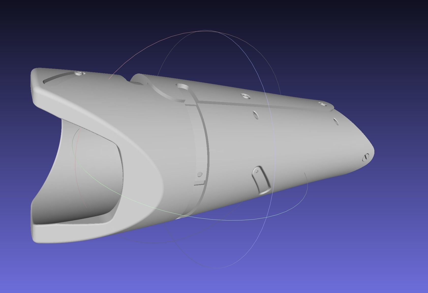 Metal Gear Solid V Venom Snake Prosthetic Arm Prop 3D print model_25