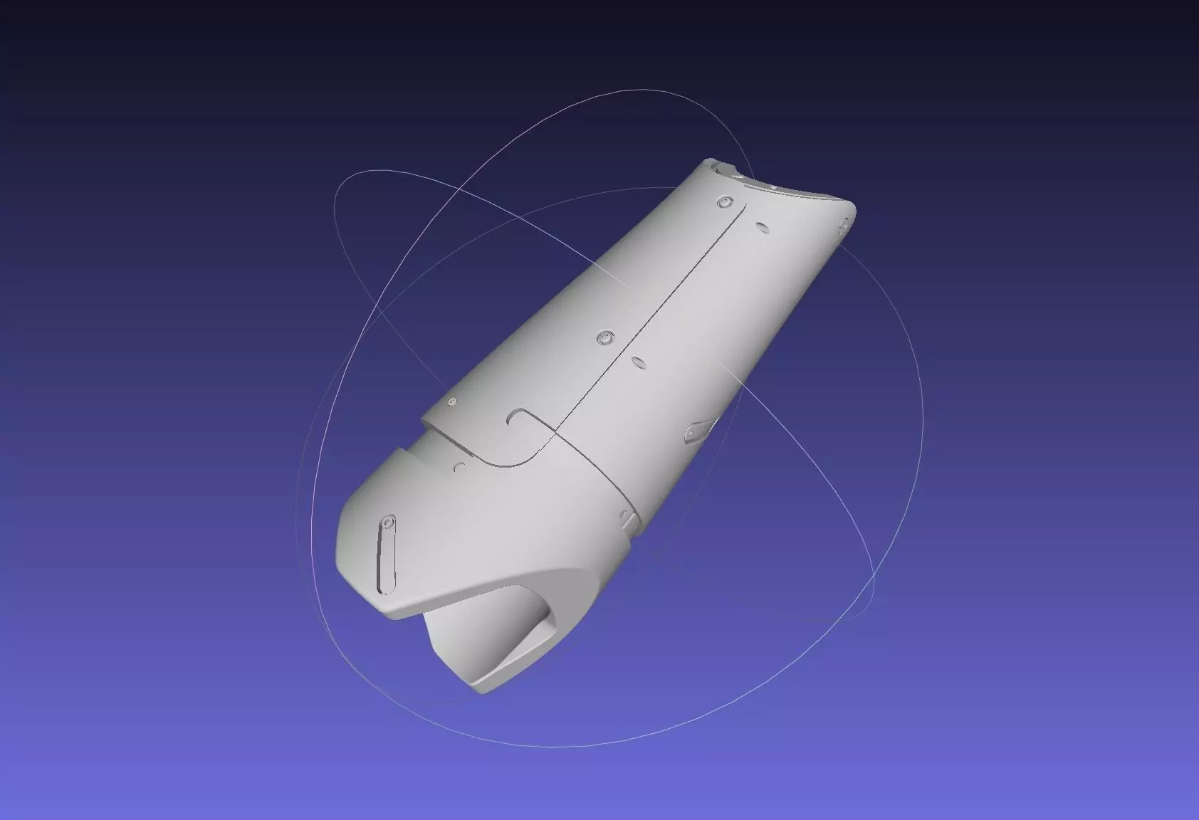 Metal Gear Solid V Venom Snake Prosthetic Arm Prop 3D print model_0