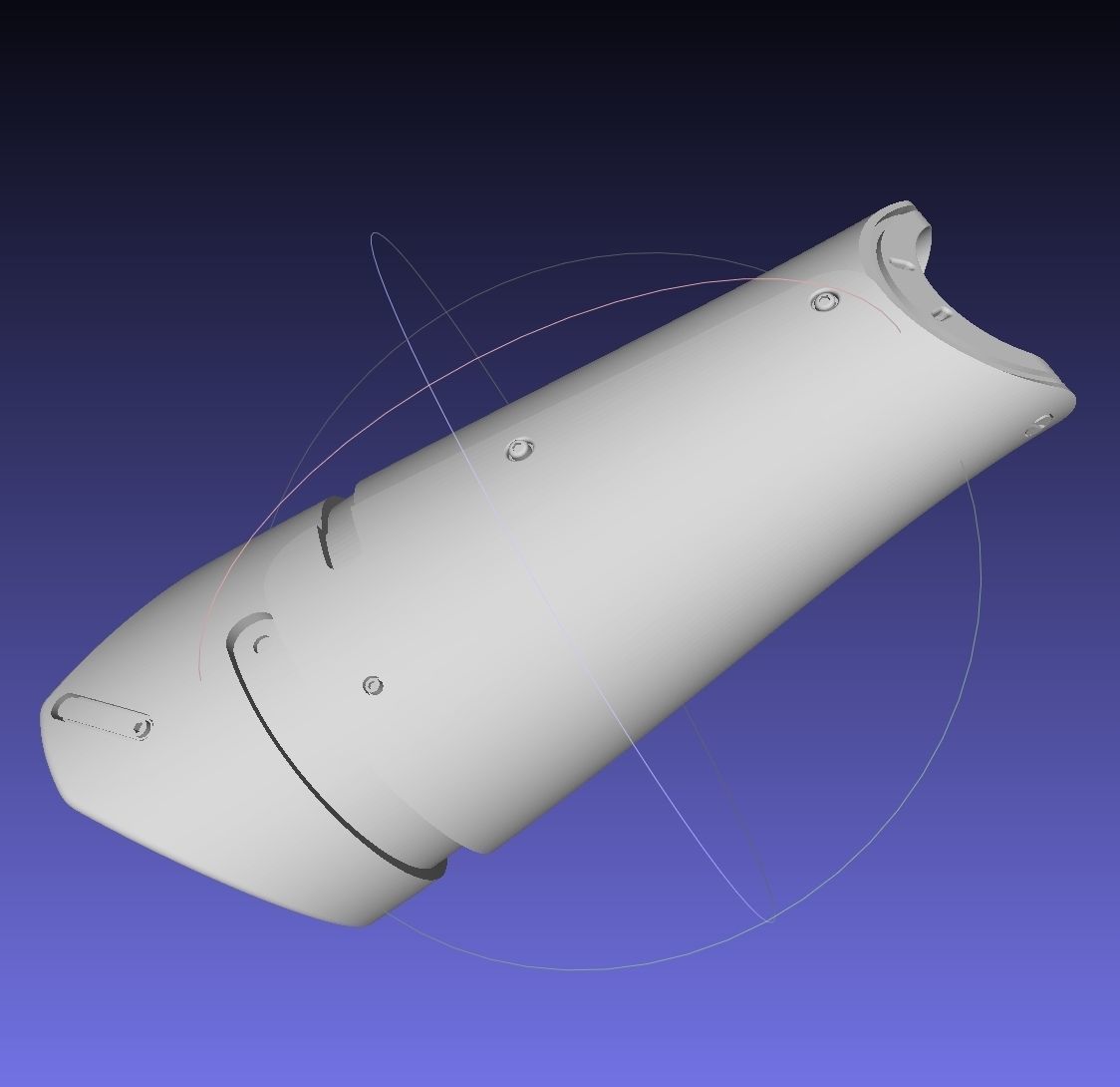 Metal Gear Solid V Venom Snake Prosthetic Arm Prop 3D print model_92