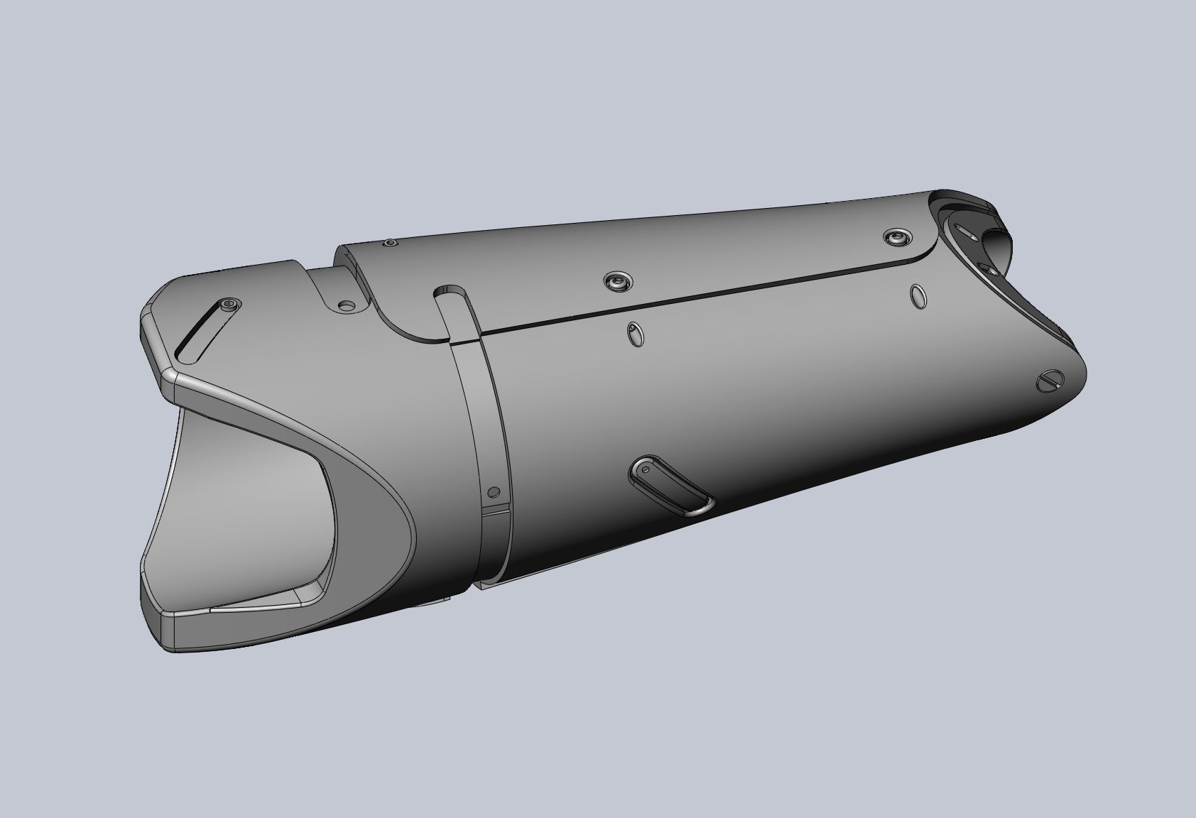 Metal Gear Solid V Venom Snake Prosthetic Arm Prop 3D print model_86