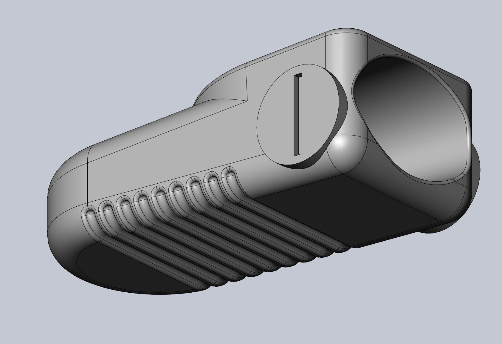 Metal Gear Solid V Venom Snake Prosthetic Arm Prop 3D print model_50