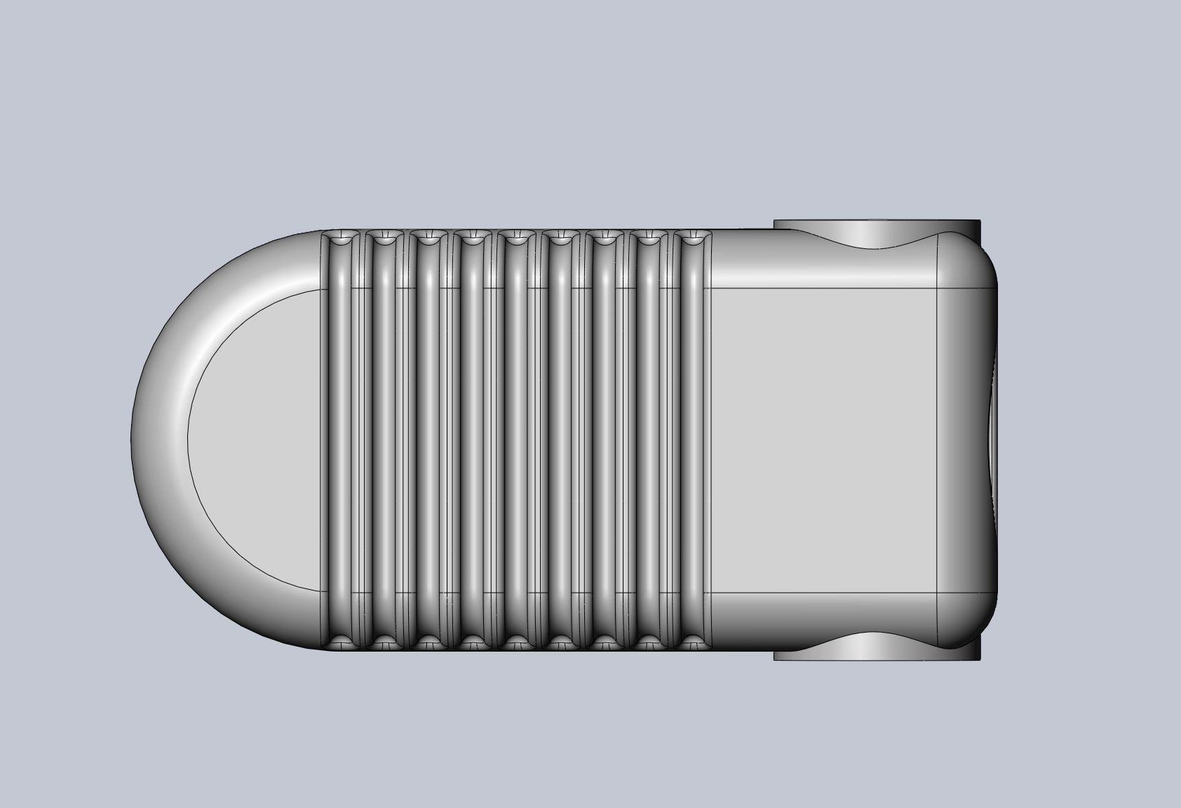 Metal Gear Solid V Venom Snake Prosthetic Arm Prop 3D print model_39