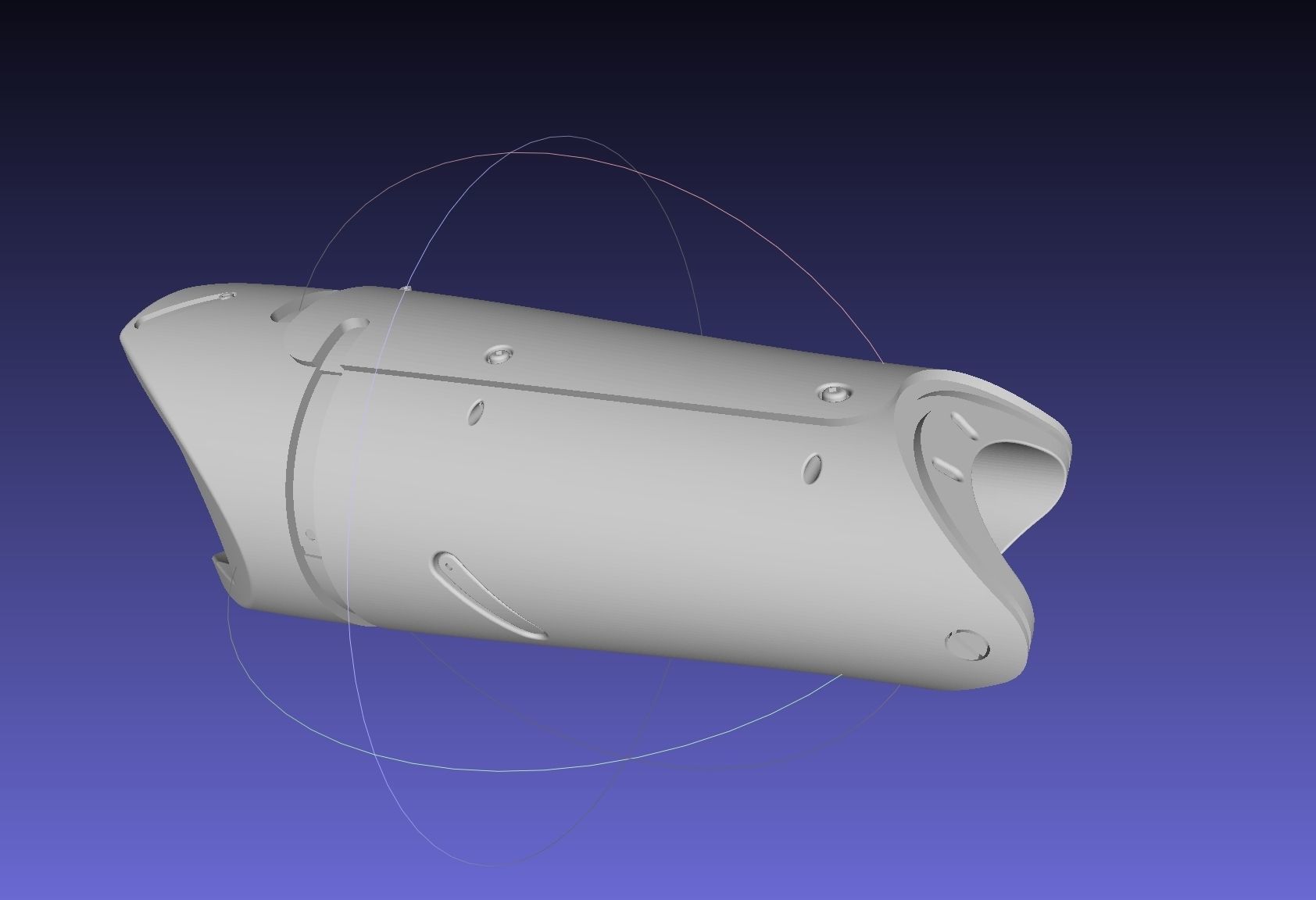 Metal Gear Solid V Venom Snake Prosthetic Arm Prop 3D print model_26