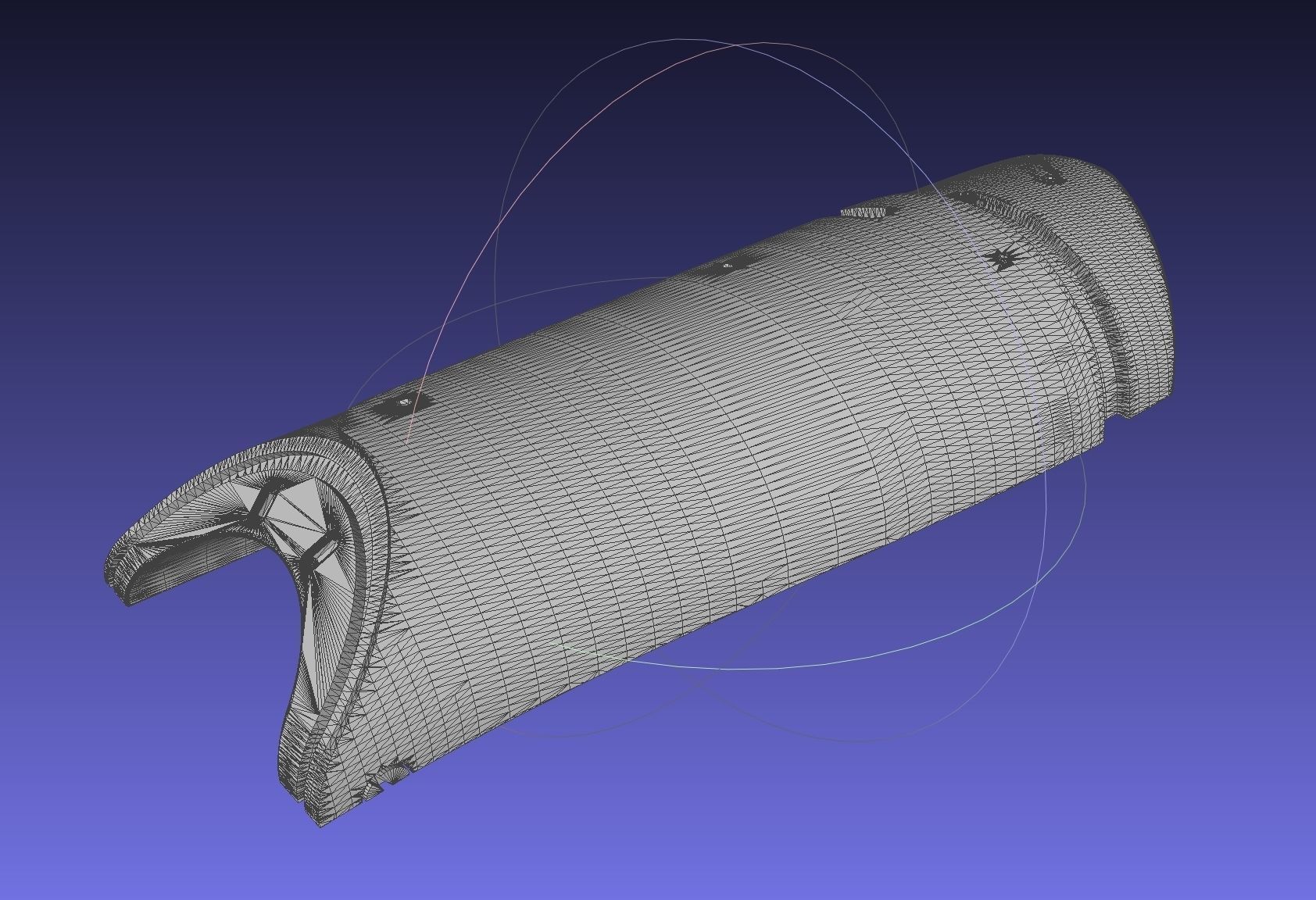 Metal Gear Solid V Venom Snake Prosthetic Arm Prop 3D print model_73