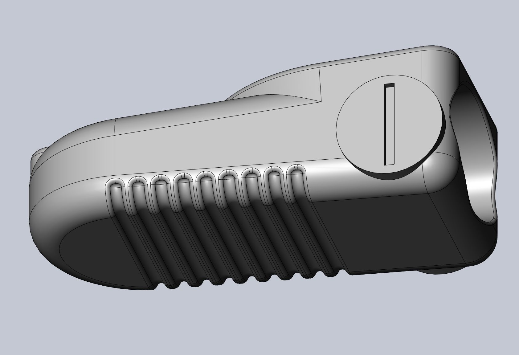 Metal Gear Solid V Venom Snake Prosthetic Arm Prop 3D print model_44