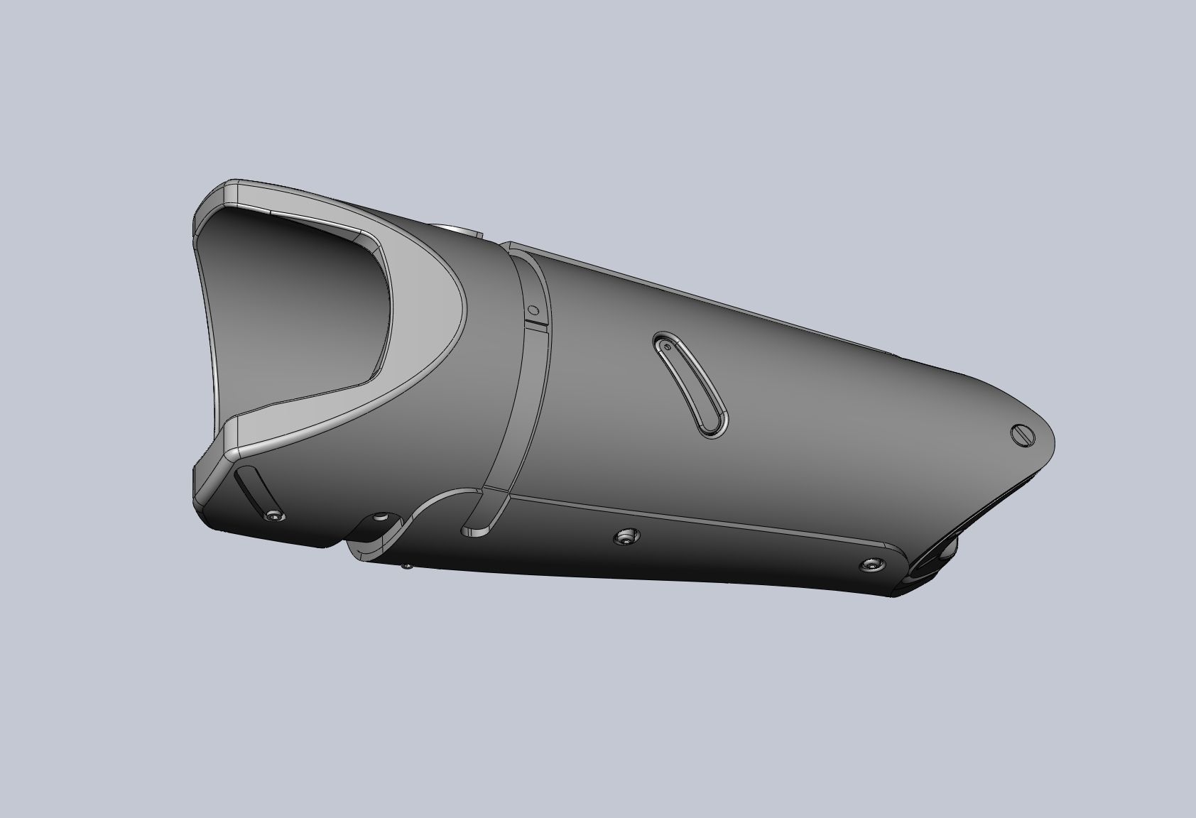 Metal Gear Solid V Venom Snake Prosthetic Arm Prop 3D print model_15