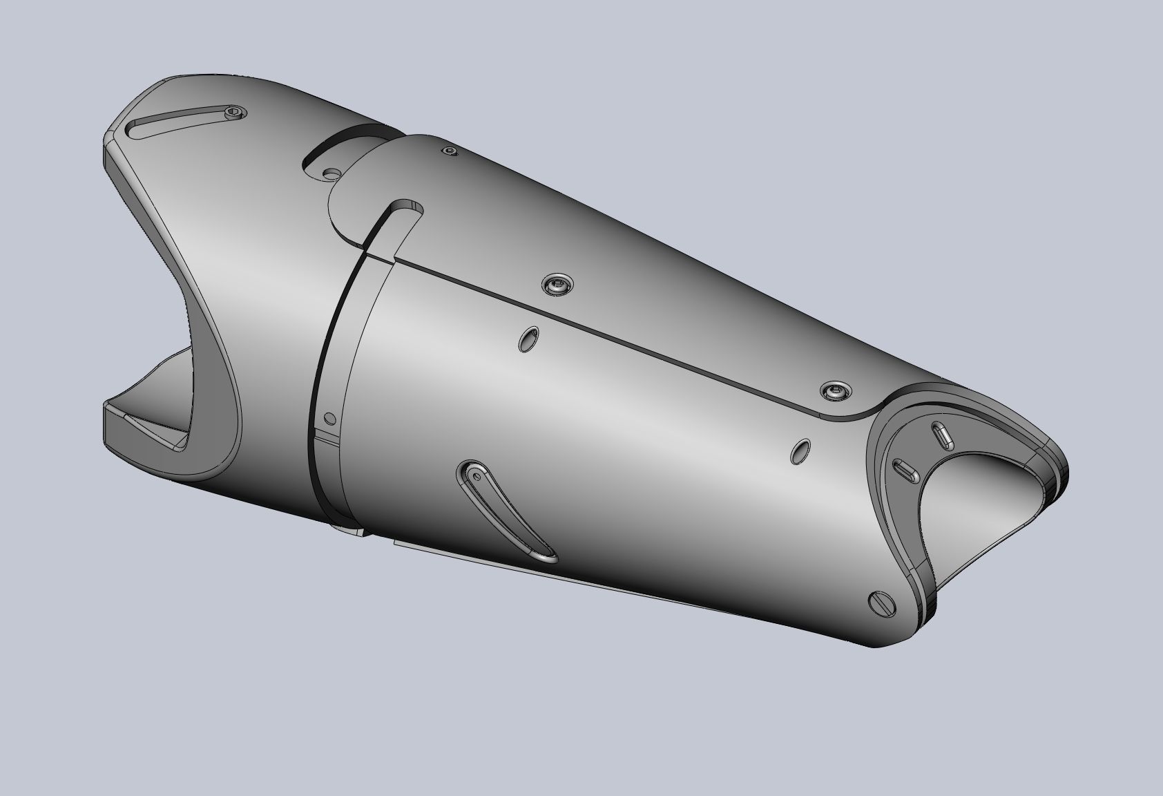 Metal Gear Solid V Venom Snake Prosthetic Arm Prop 3D print model_16