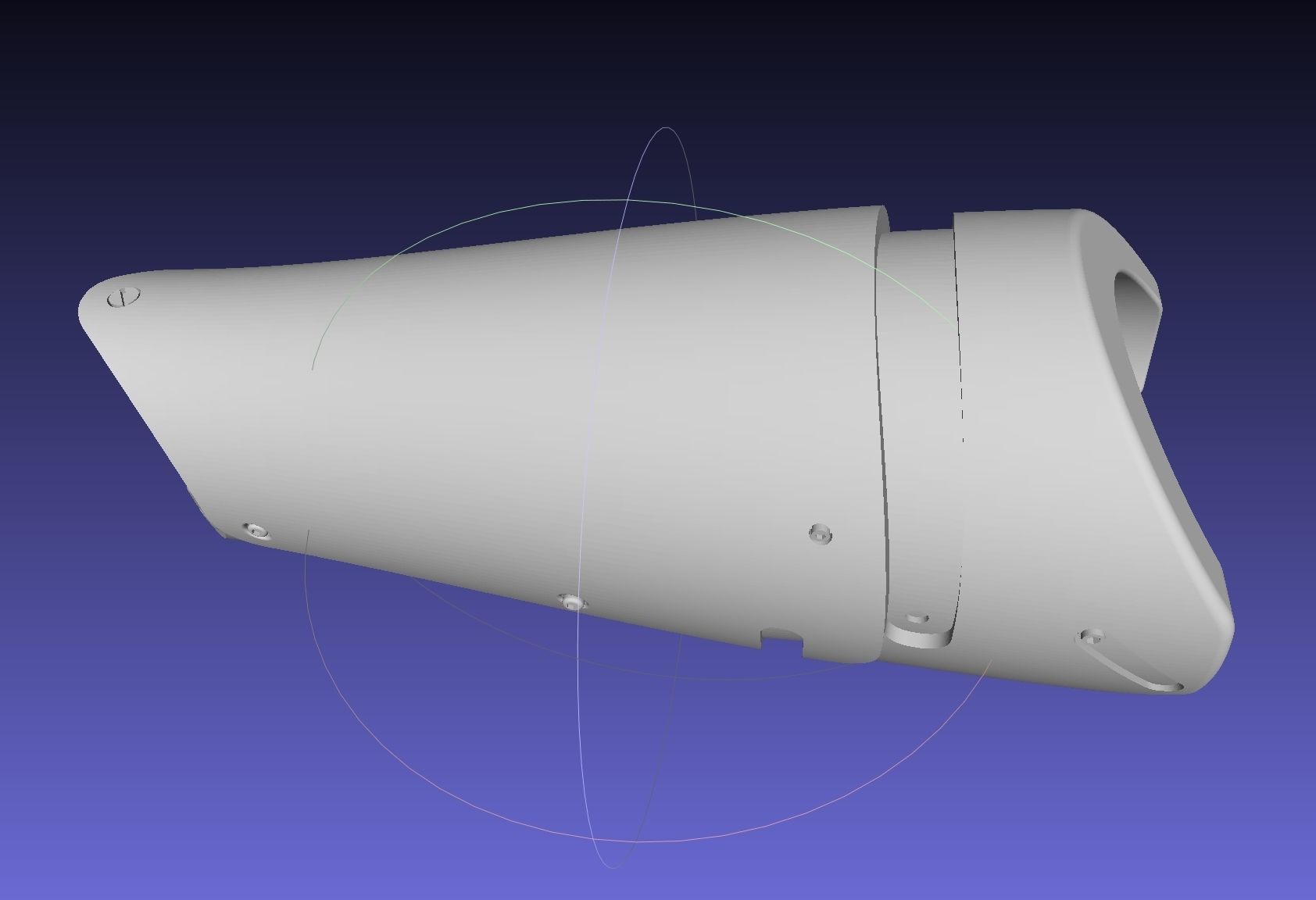 Metal Gear Solid V Venom Snake Prosthetic Arm Prop 3D print model_23