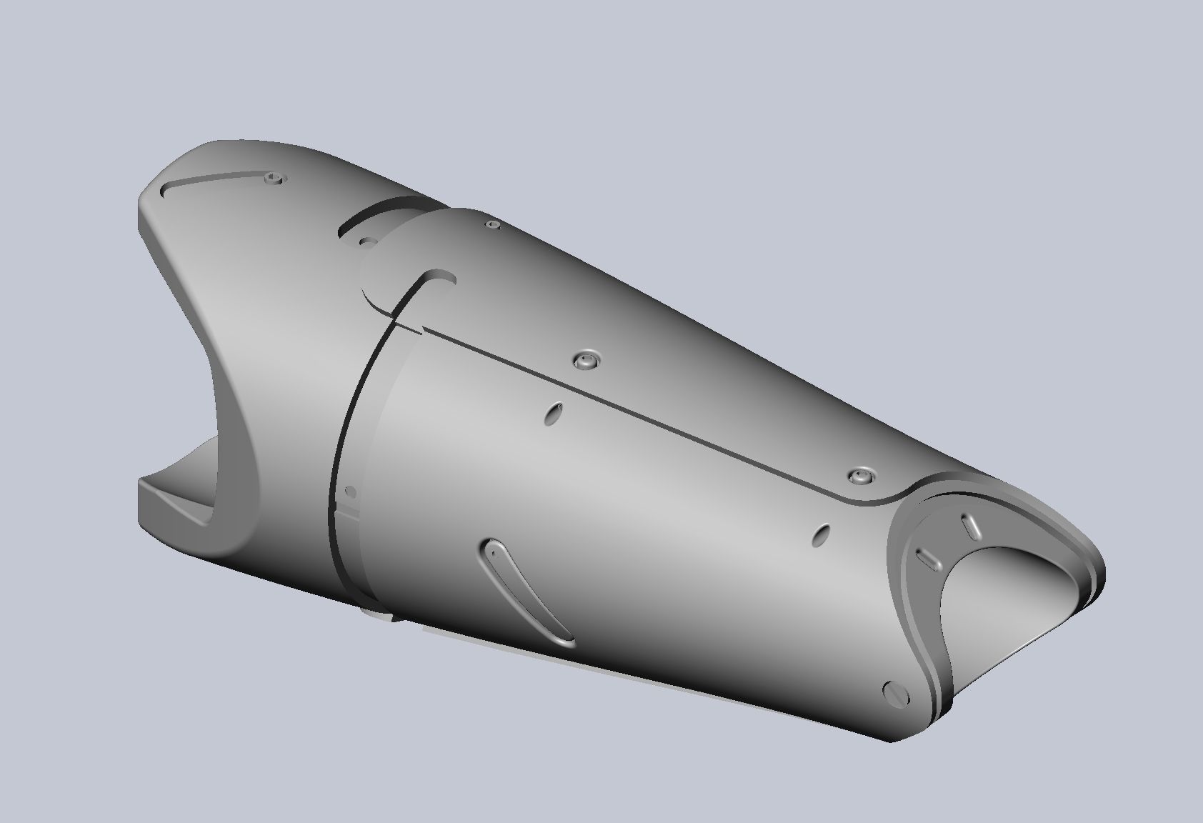 Metal Gear Solid V Venom Snake Prosthetic Arm Prop 3D print model_20