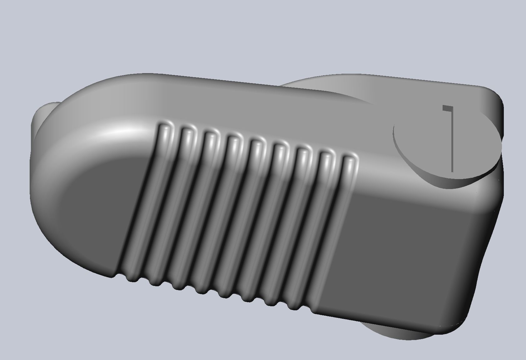 Metal Gear Solid V Venom Snake Prosthetic Arm Prop 3D print model_43