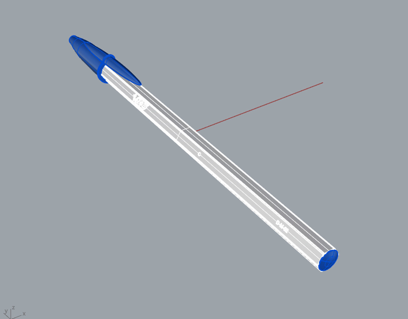 Bic Pen 3D model_18