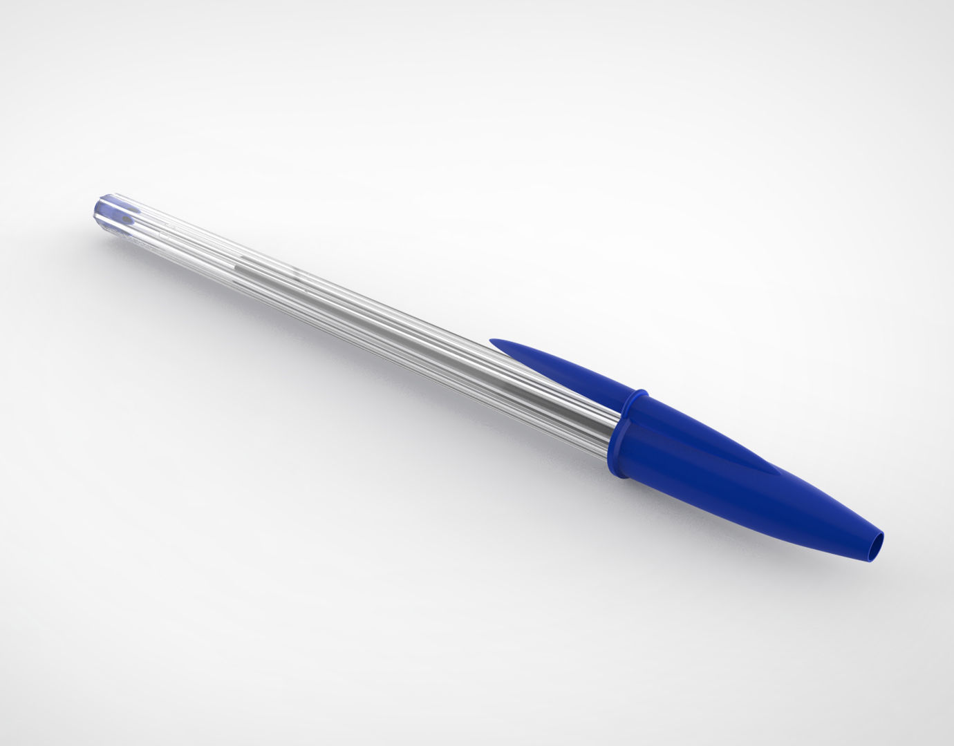 Bic Pen 3D model_5