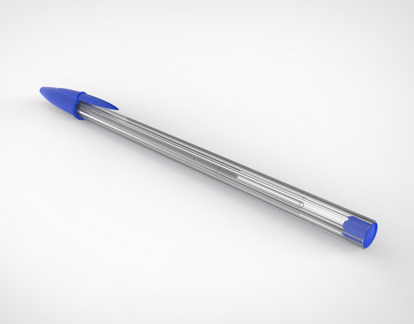 Bic Pen 3D model_9
