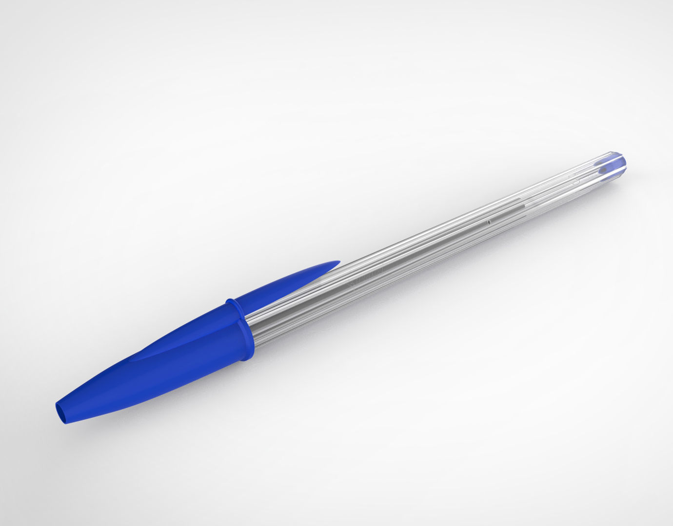 Bic Pen 3D model_3