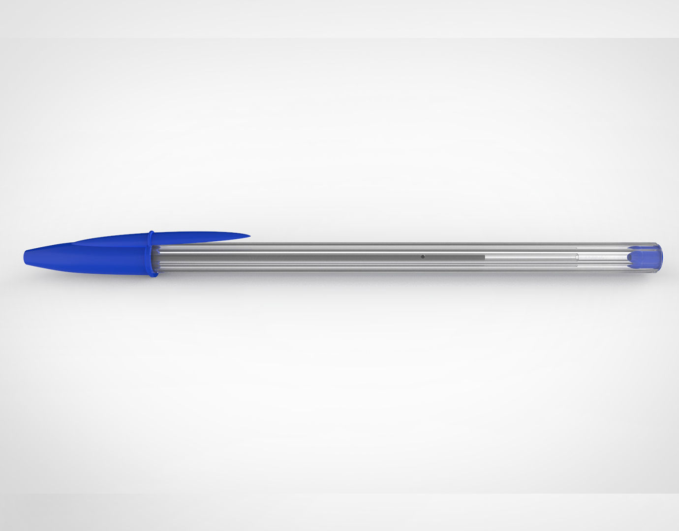 Bic Pen 3D model_2