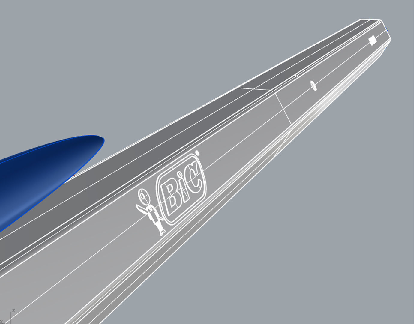 Bic Pen 3D model_21