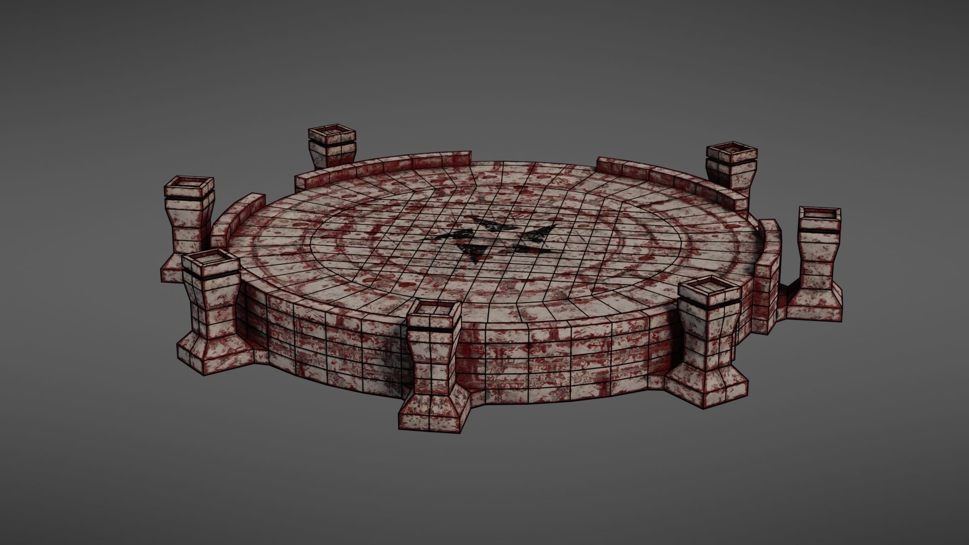 Ancient altar Texture Pack 3D Model Collection_31