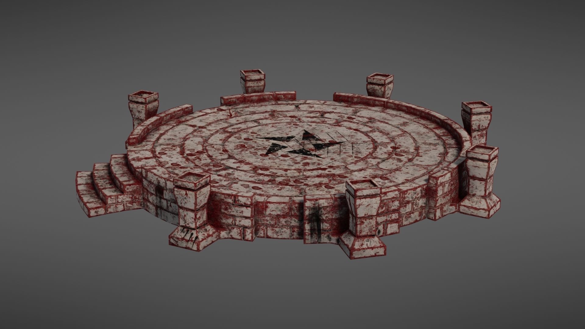 Ancient altar Texture Pack 3D Model Collection_28