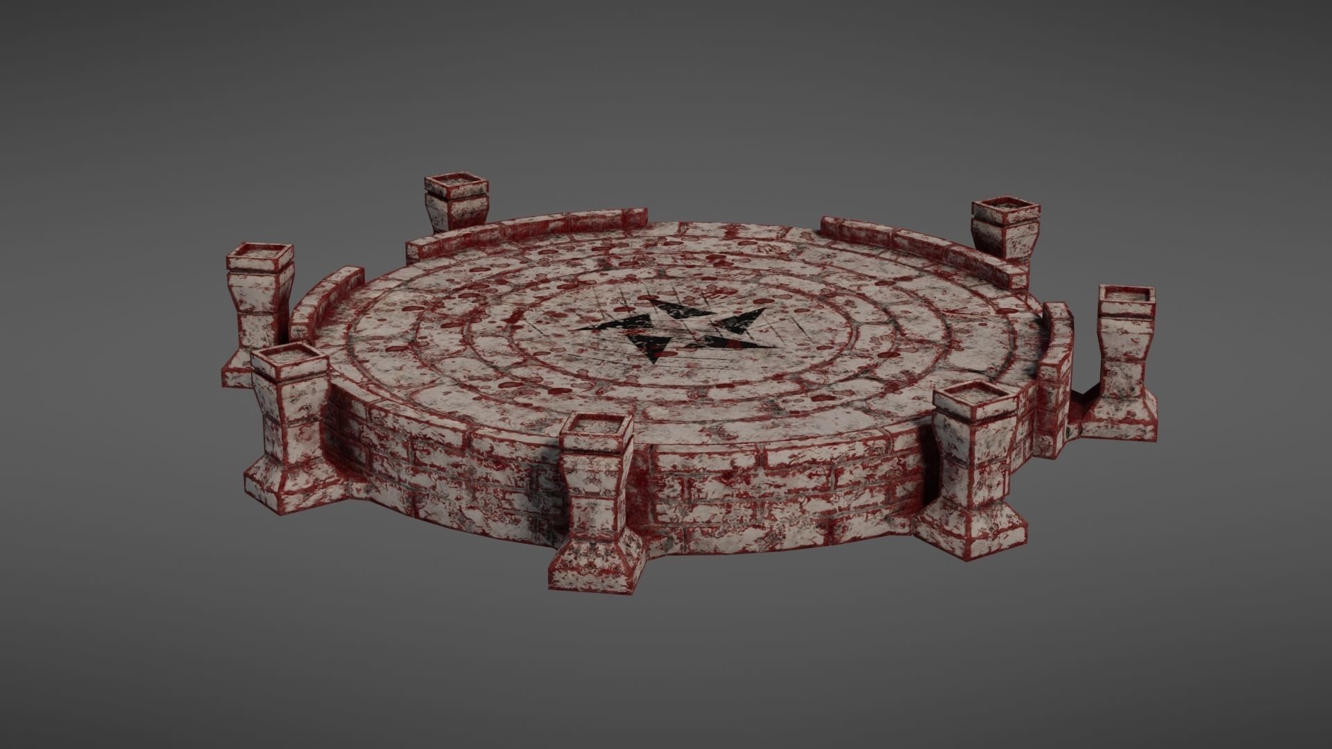 Ancient altar Texture Pack 3D Model Collection_25