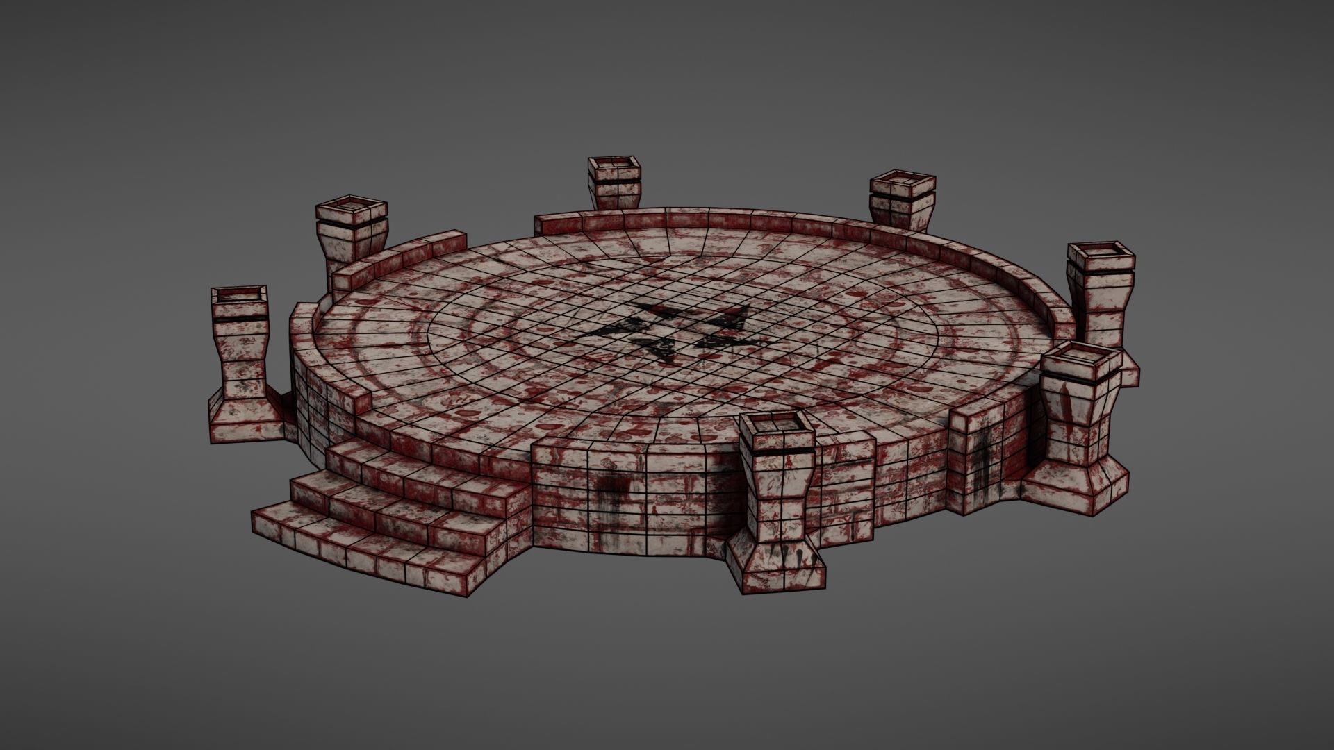 Ancient altar Texture Pack 3D Model Collection_30