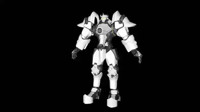 Overwatch Reinhardt model