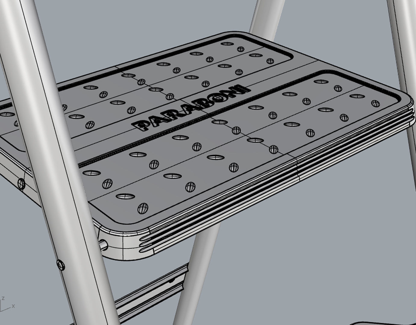 Paraboni Ladder 3D model_28