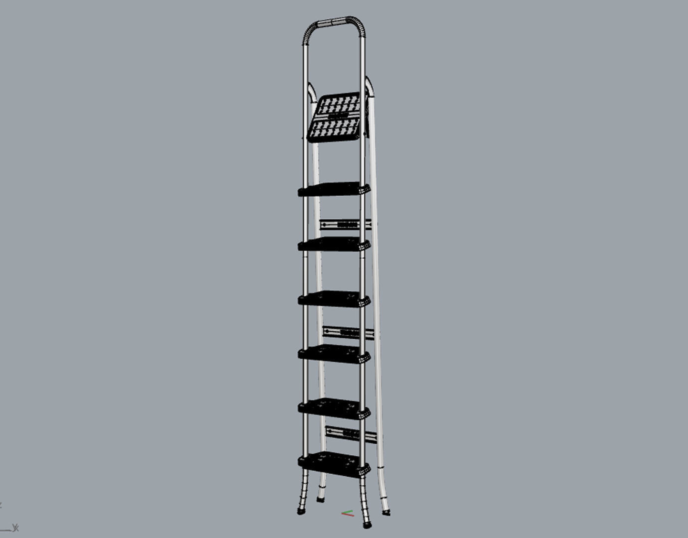 Paraboni Ladder 3D model_35