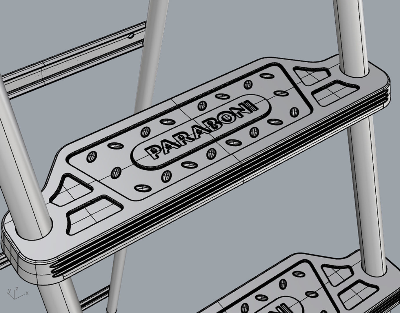 Paraboni Ladder 3D model_32