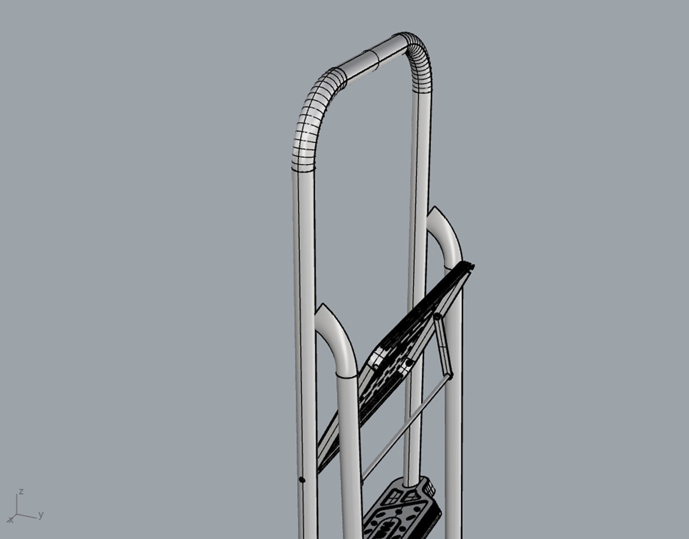 Paraboni Ladder 3D model_38