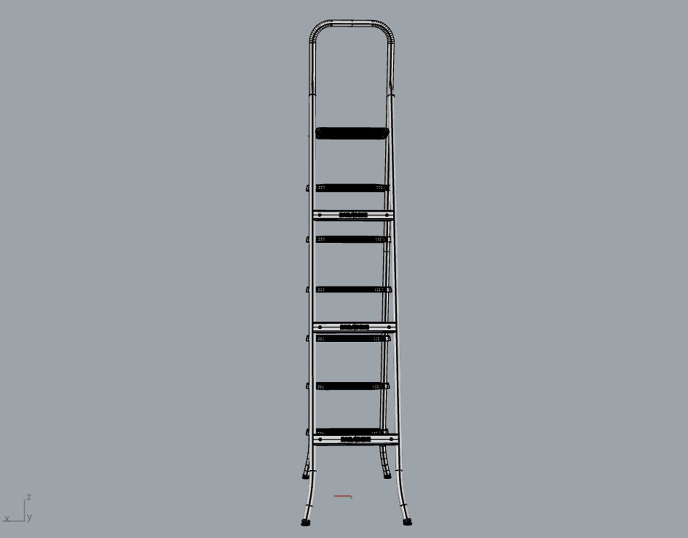 Paraboni Ladder 3D model_26