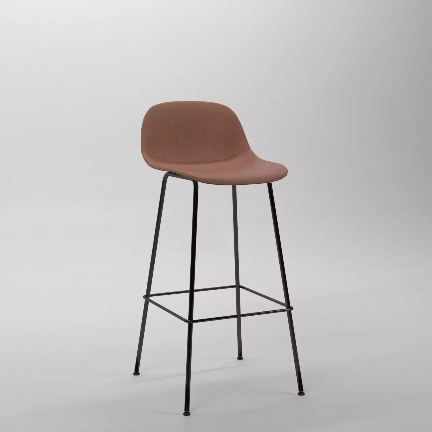 Fiber bar stool by iskos berlin 3D model_0