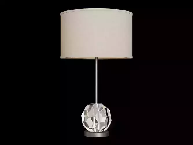 Restoration Hardware BOULE DE CRISTAL TABLE LAMP