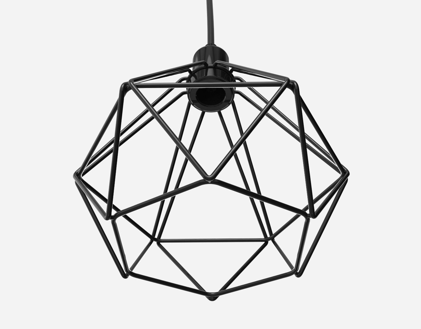 Trybo Wire Pendant Diamond  3D model_12