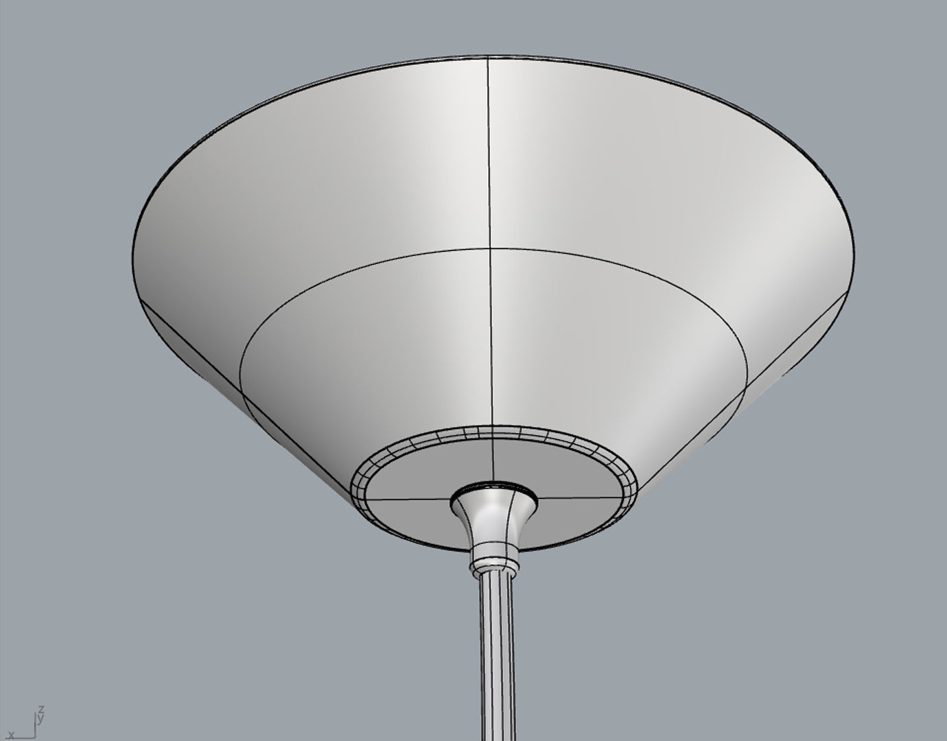 Trybo Wire Pendant Diamond  3D model_23