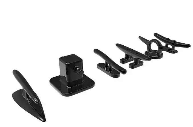 6 Assorted Boat Cleat Design 3D print model