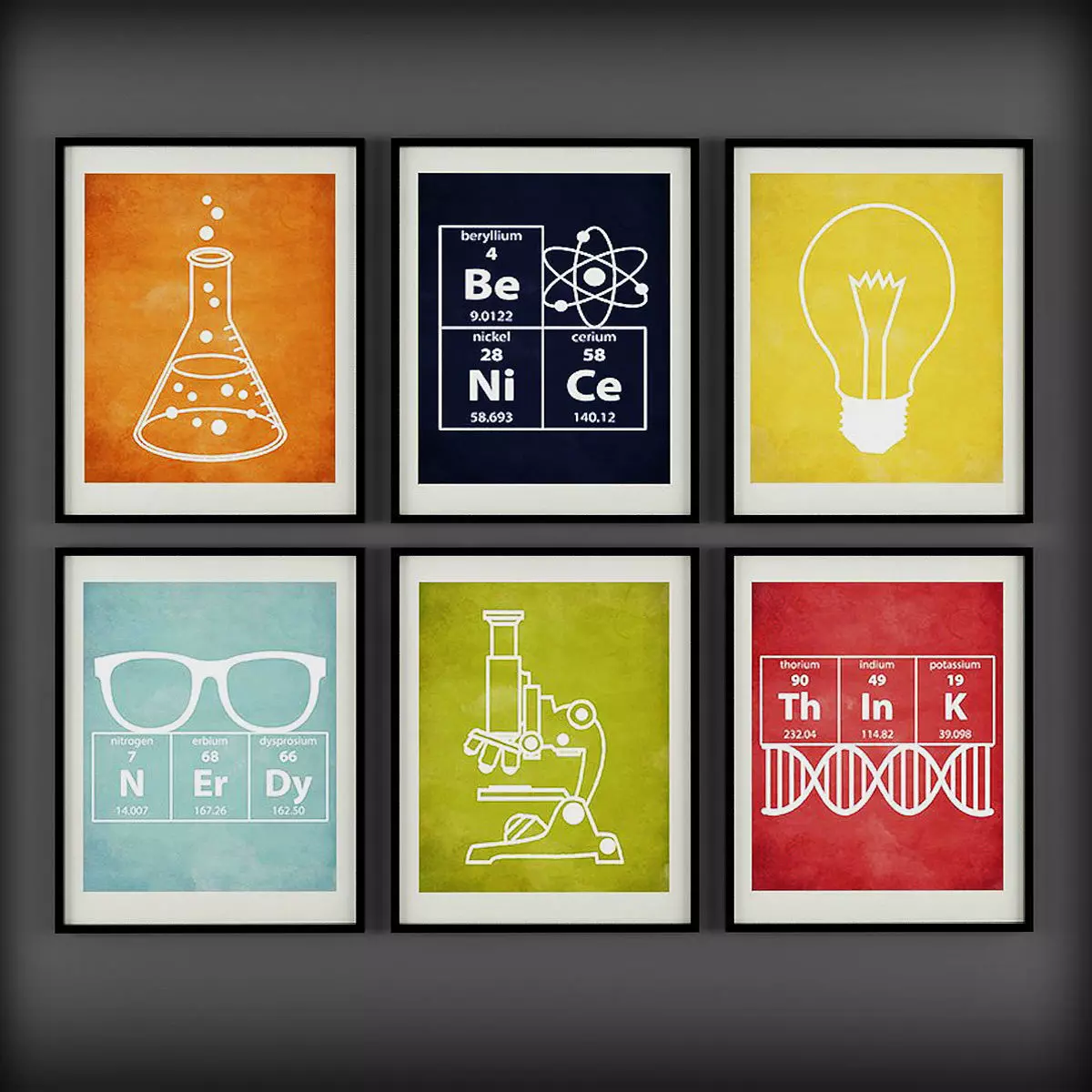 Picture Frames Low-poly 3D model_0