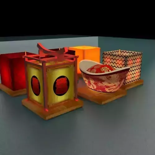 Chinese water lantern