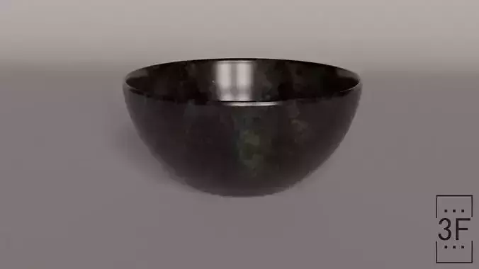 Bowl PBR low poly cup