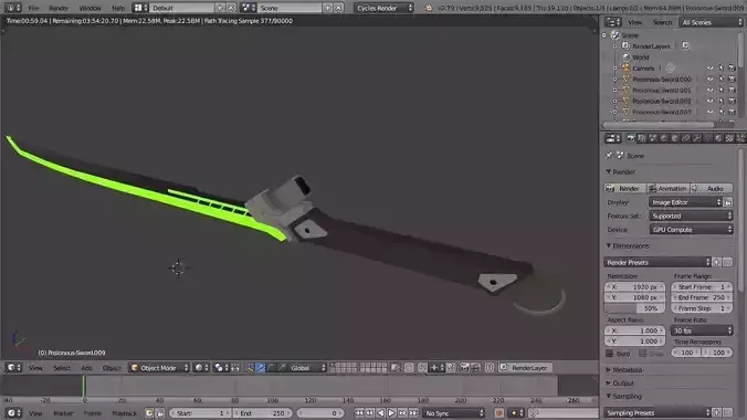 Sci-Fi Sword