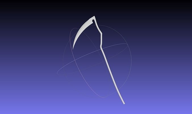 Durarara Celty Scythe Model 3D print model