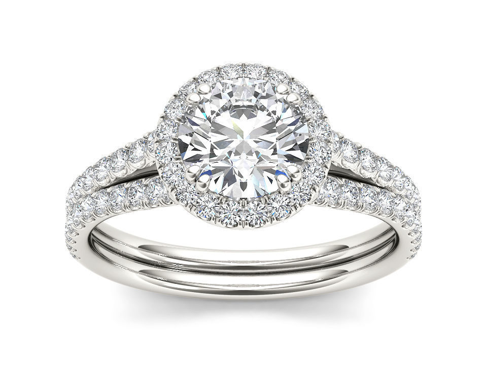 Solitaire ring 3dm stl render detail 3D print model 3D print model_6