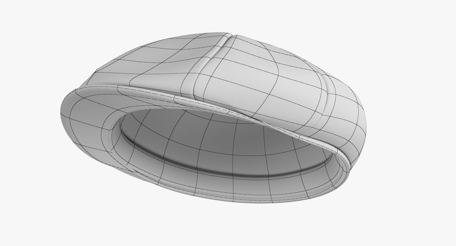 Newsboy Hat PBR Low-poly 3D model_14