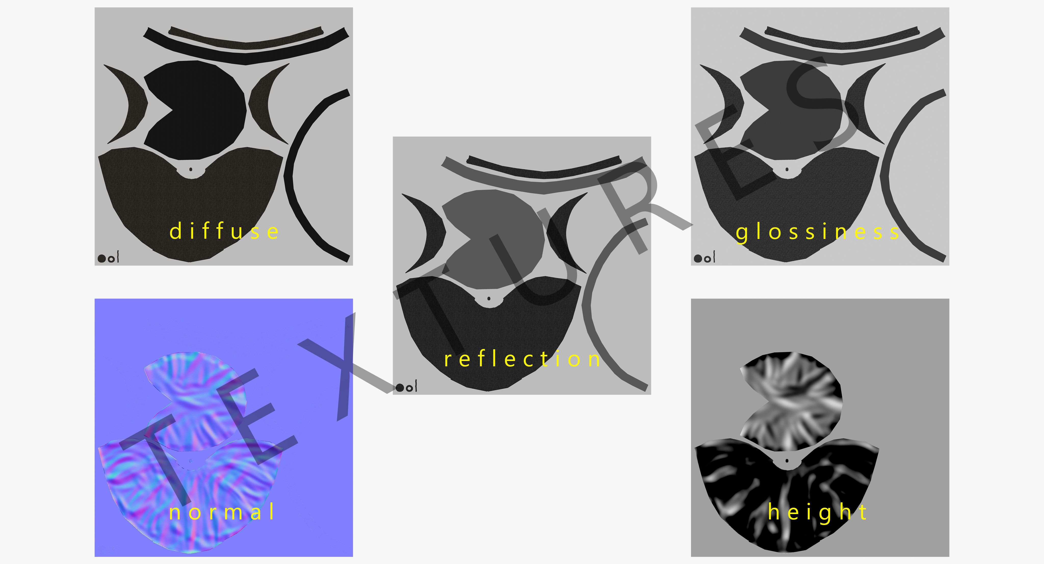 Newsboy Hat PBR Low-poly 3D model_22