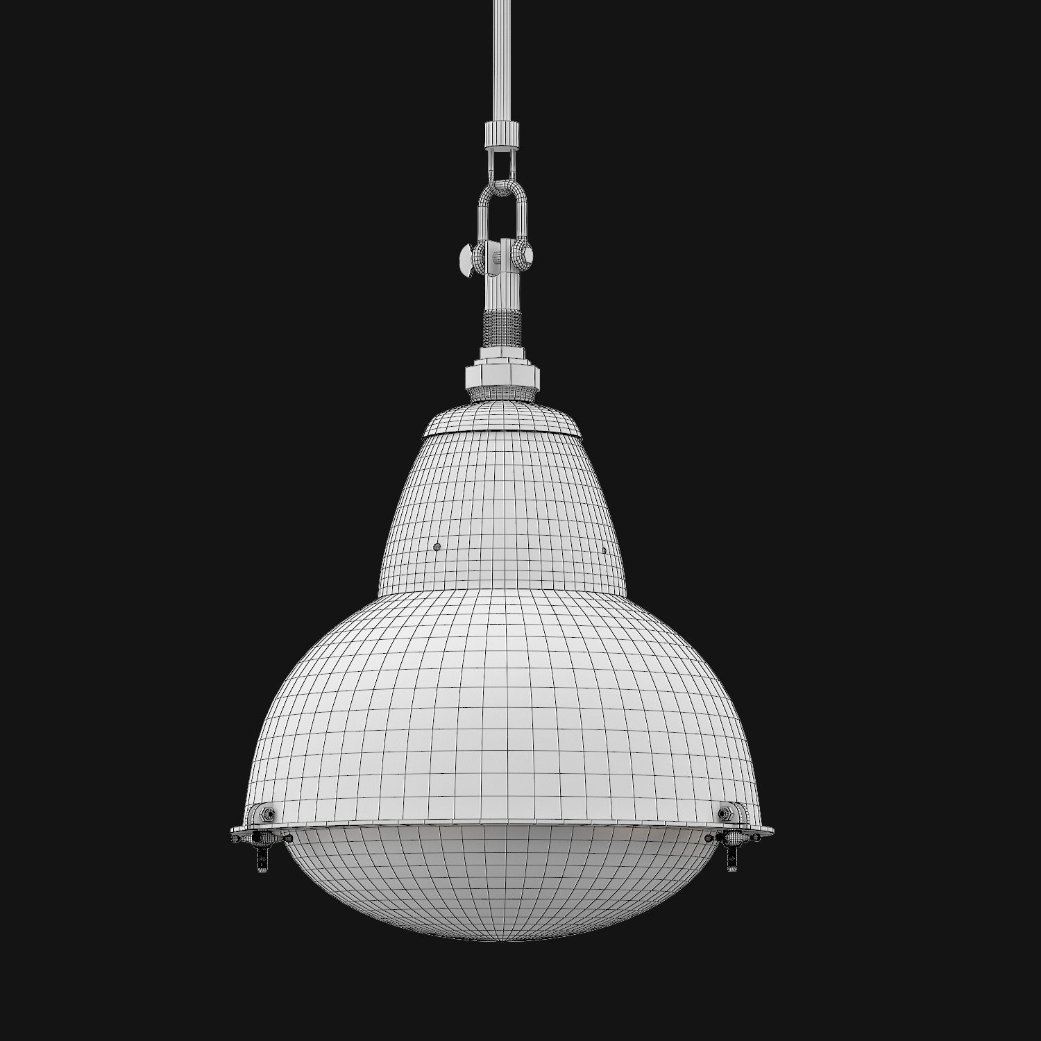 Vintage Metal Pendants 3D Model Collection_7
