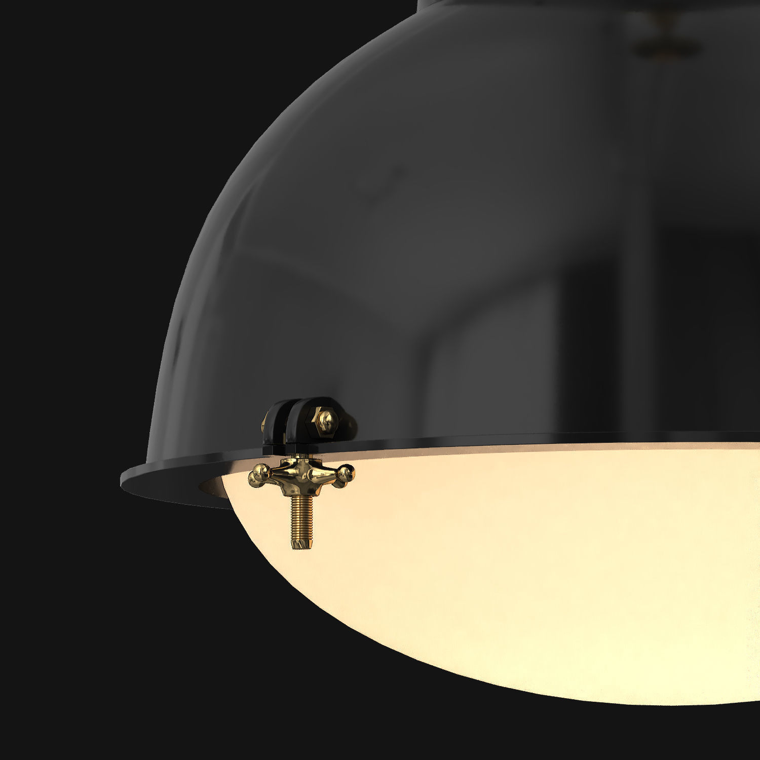 Vintage Metal Pendants 3D Model Collection_9