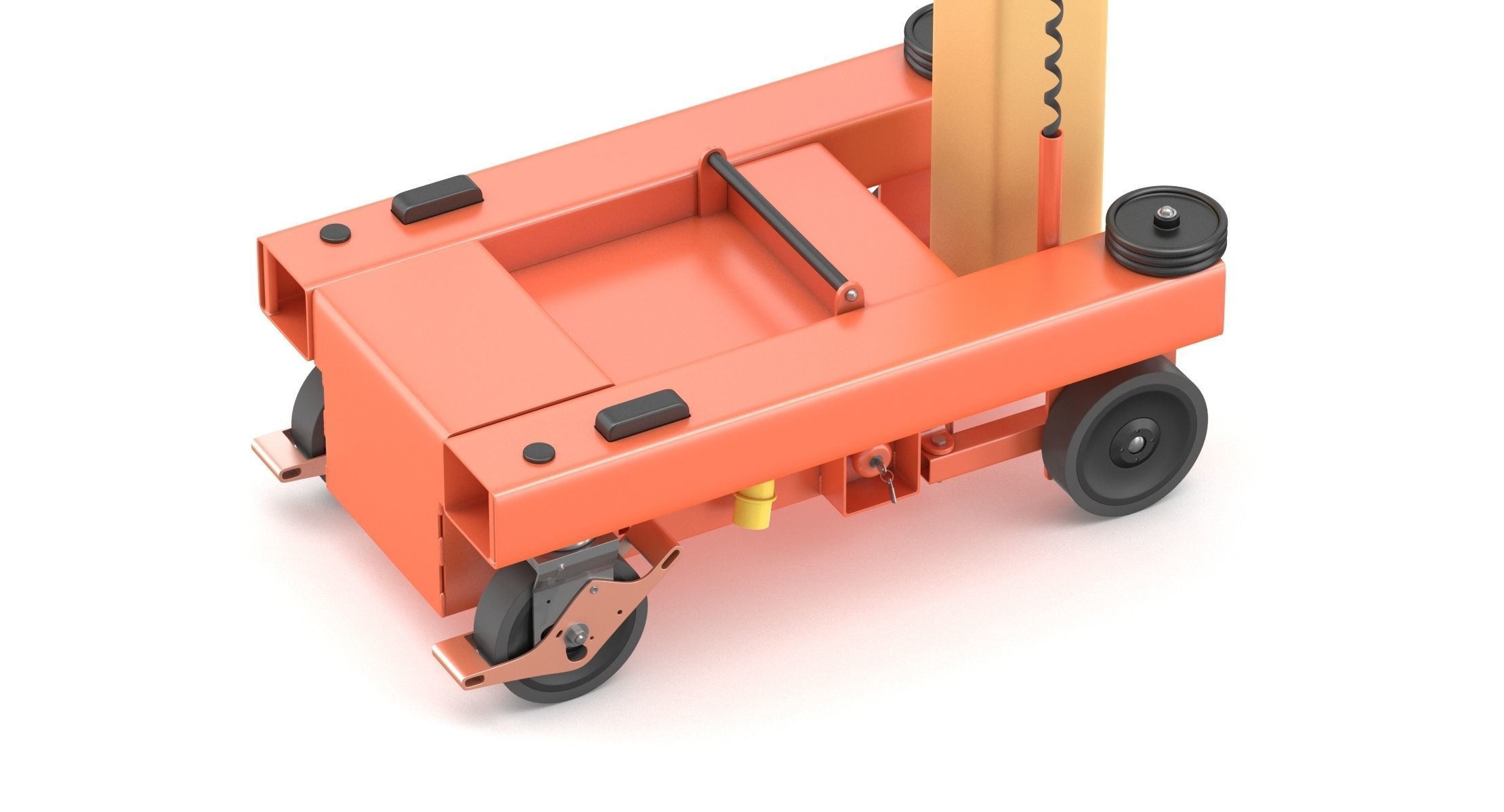 JLG 830P Push Around Mast Liff 3D model_13