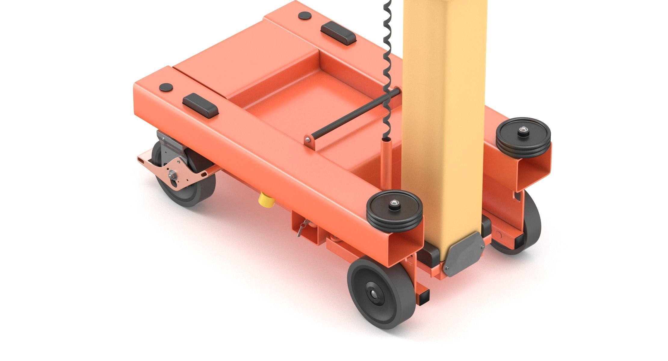 JLG 830P Push Around Mast Liff 3D model_14