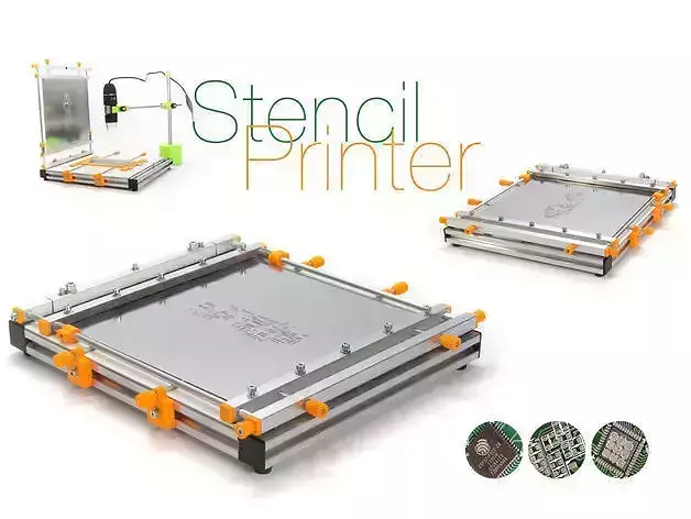 Stencil Printer Free 3D model