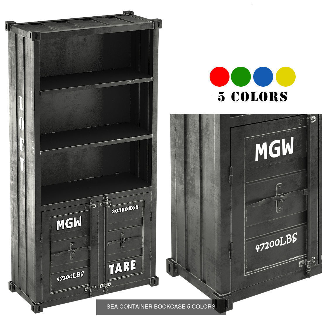 Sea Container 3D Model Collection_5