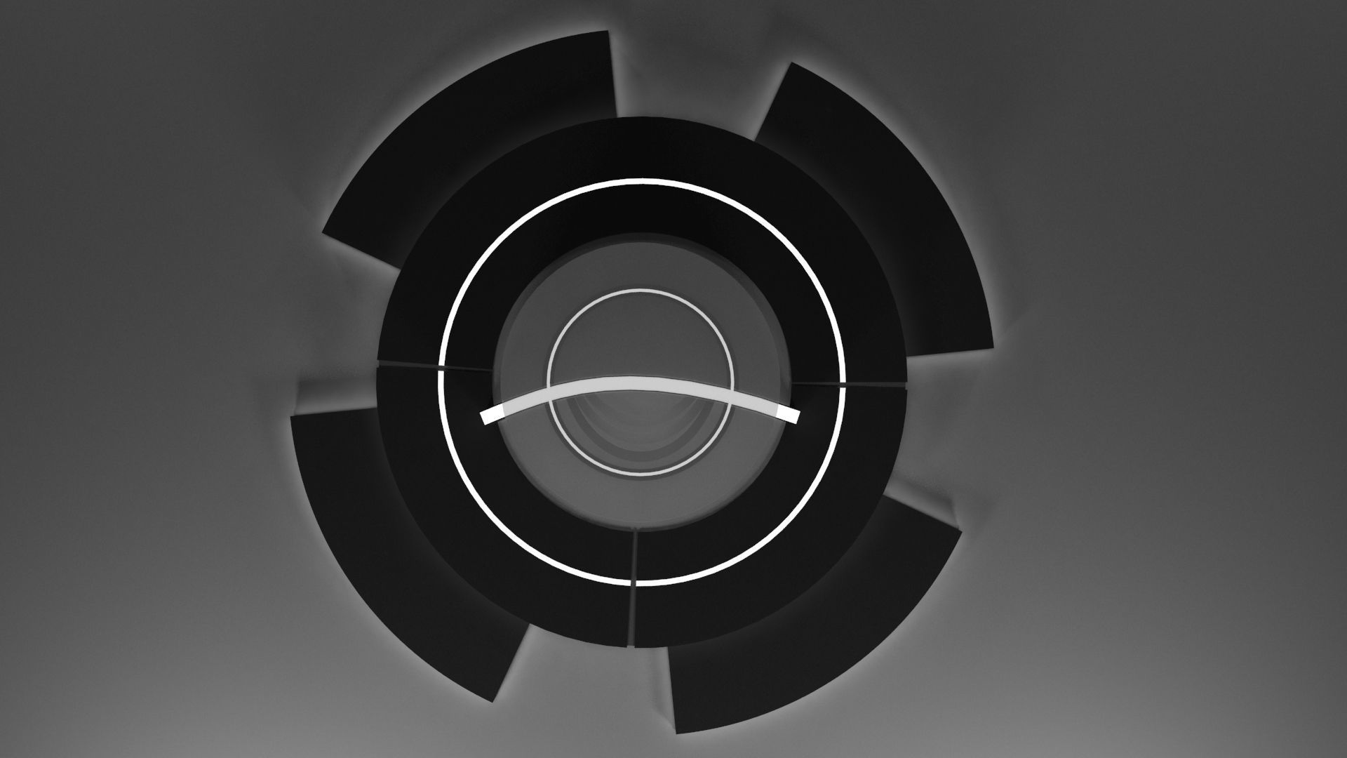 Virtual table for news 3D model_1